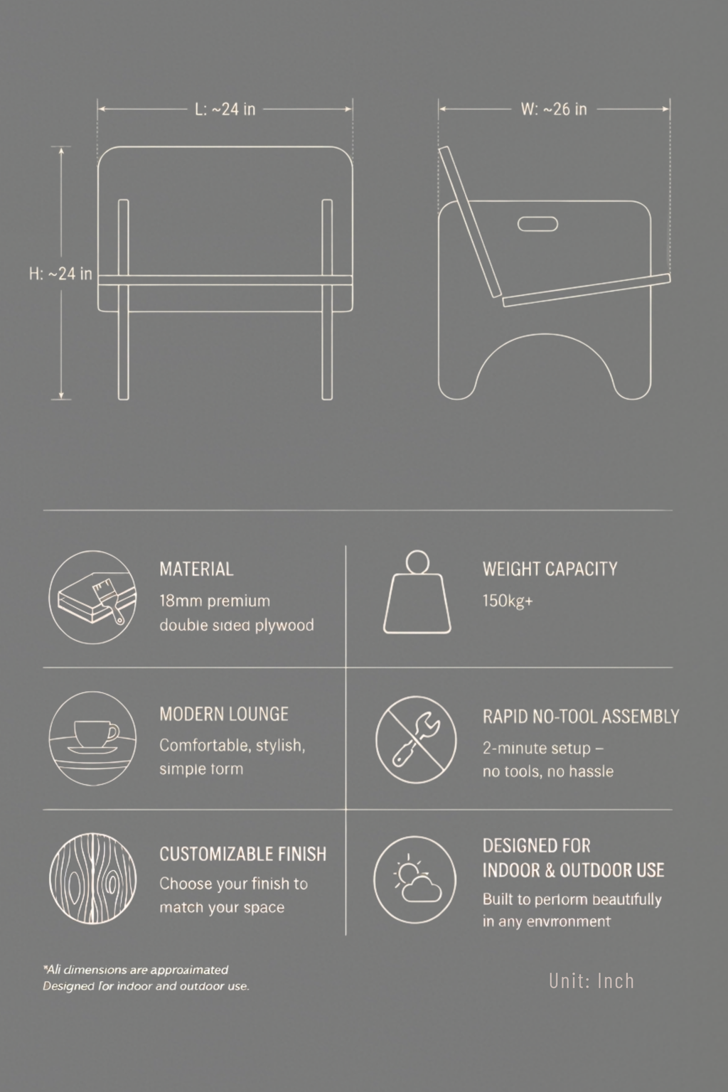 The Frame Lounge Chair