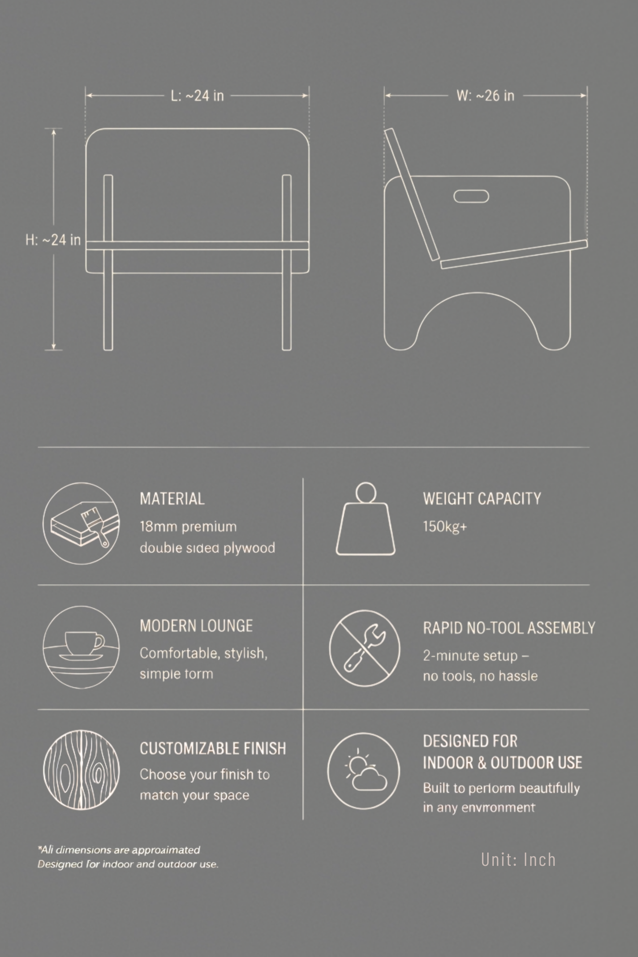 The Frame Lounge Chair