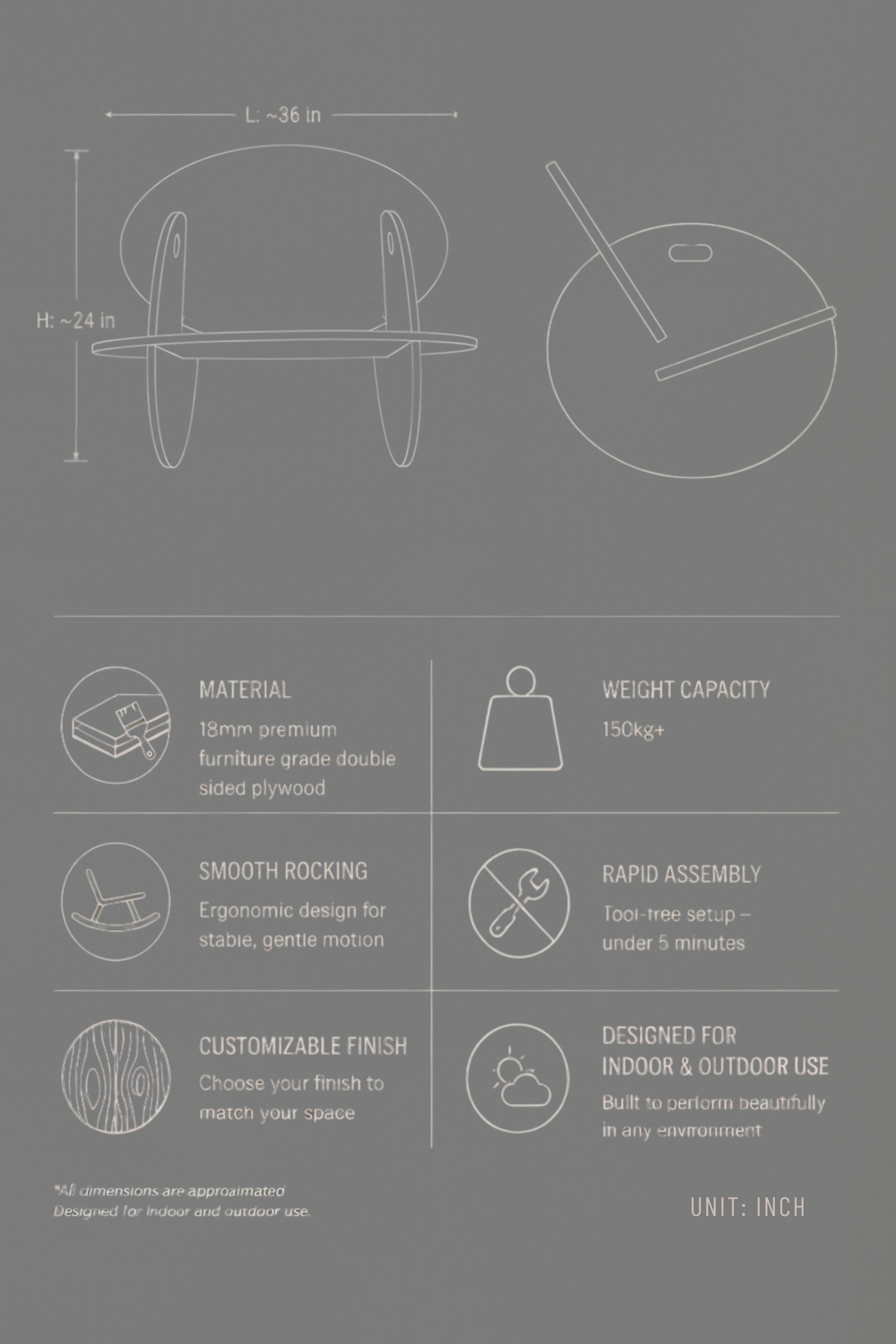 The Grand Arc Rocker