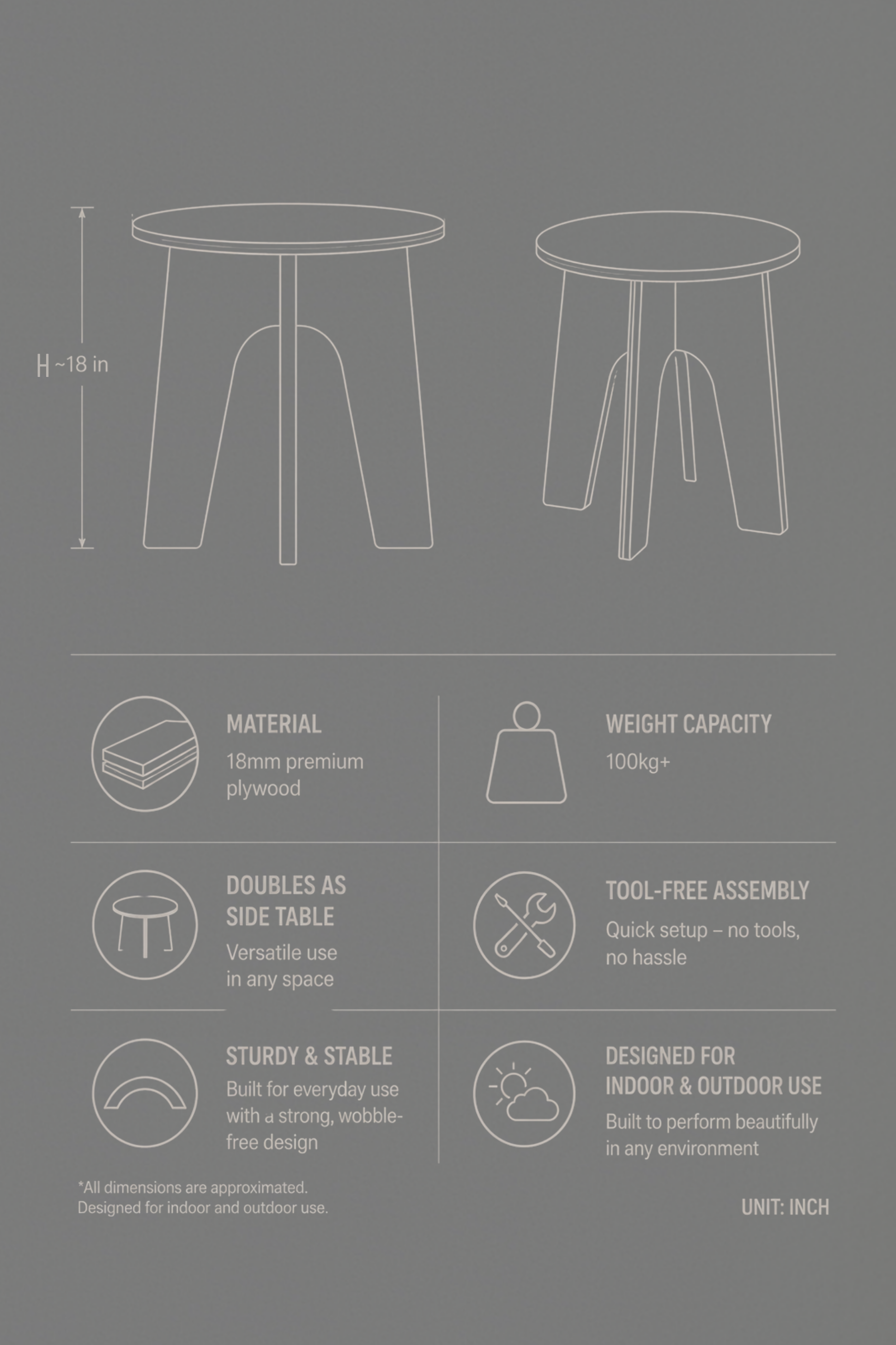 Everyday Stool (Large)